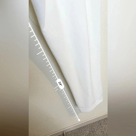 Eliza J Winter Off White Cream Lace Jumpsuit - Picture 11 of 12